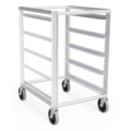 Lockwood Manufacturing Half Height 5 Tray Rack, Adjust Slides, 6" Centers For 18" Wide Pans RR35-5